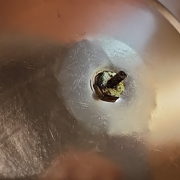 MCM Regal Ware Aluminum Rose Gold/Copper/Silver Colored Retro Cake Carrier - Picture 7 of 16